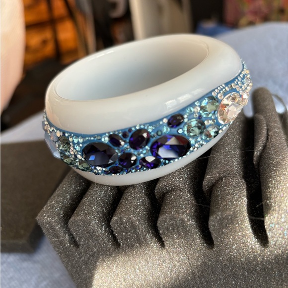 Swarovski Crystal Resin Bangle - Picture 4 of 10